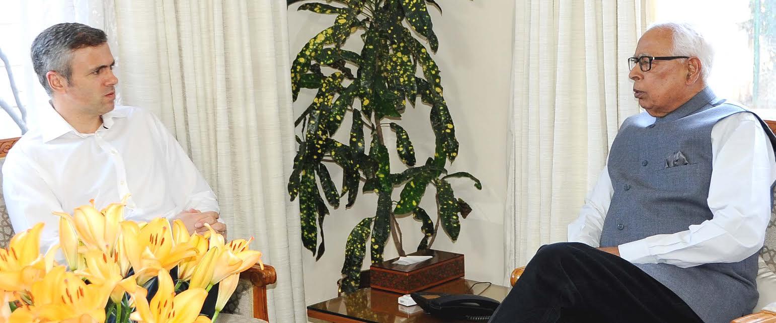 Omar Abdullah calls on Governor